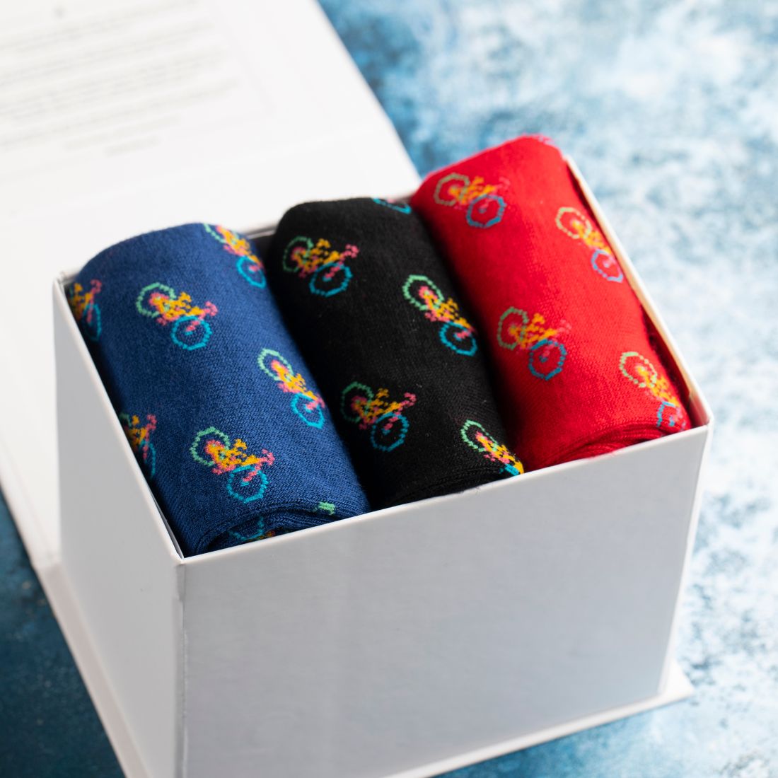 Bamboo Sock Gift Box, 3 Pairs