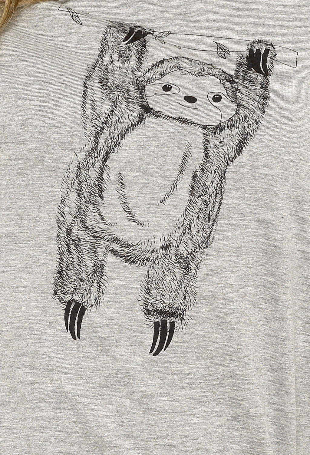 Lazy Sloth Cotton Pyjama Set
