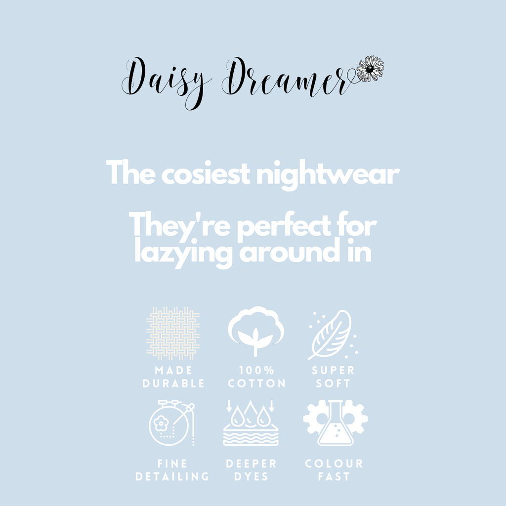 Lazy Sloth Cotton Pyjama Set
