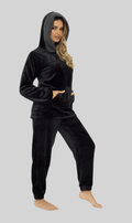 Hooded Sherpa Fleece Pyjama Set
