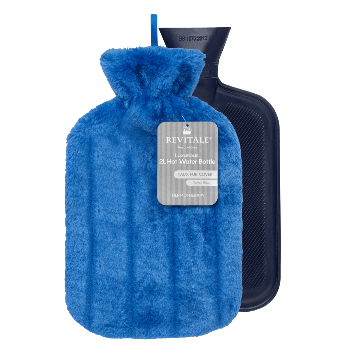 Faux Fur Hot Water Bottle, 2 Litre