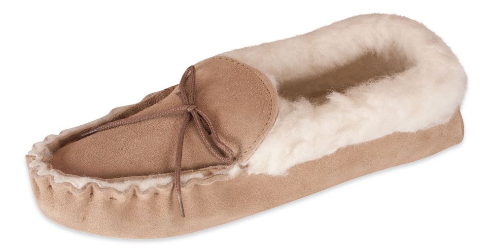 Women's Sheepskin Moccasin Slippers