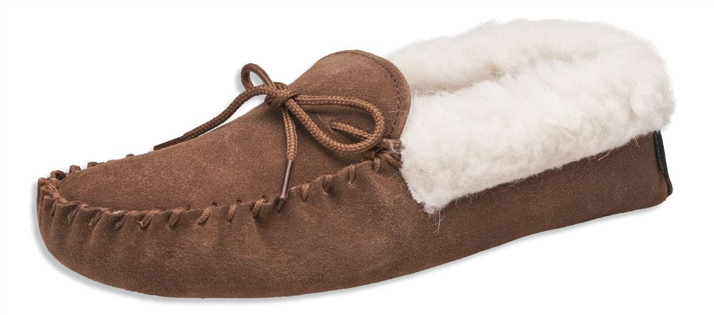Women's Sheepskin Moccasin Slippers